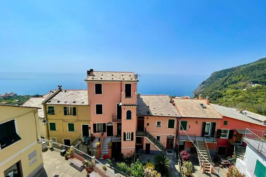Framura, Ampio Appartamento Con Terrazzo Vista Mare